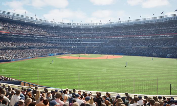 Yankee Stadium - Section Toyota Terrace Seat View