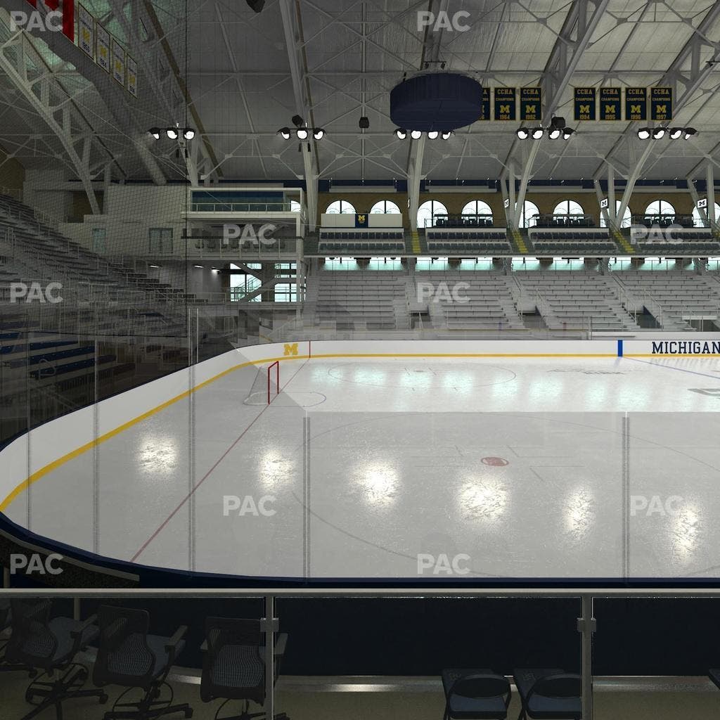 Yost Arena - Section 1 Seat View