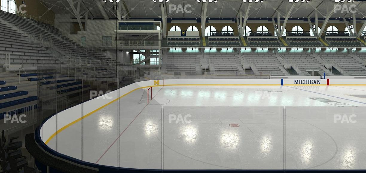 Yost Arena - Section 1 Seat View