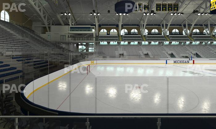 Yost Arena - Section 1 Seat View