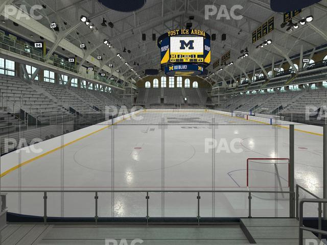 Yost Arena - Section 11 Seat View Yost Arena - Section 11 Seat View