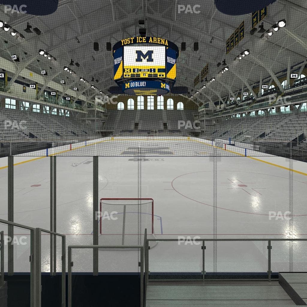 Yost Arena - Section 12 Seat View