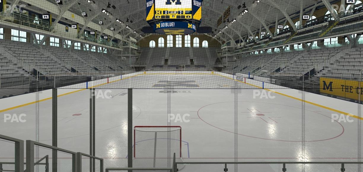 Yost Arena - Section 12 Seat View