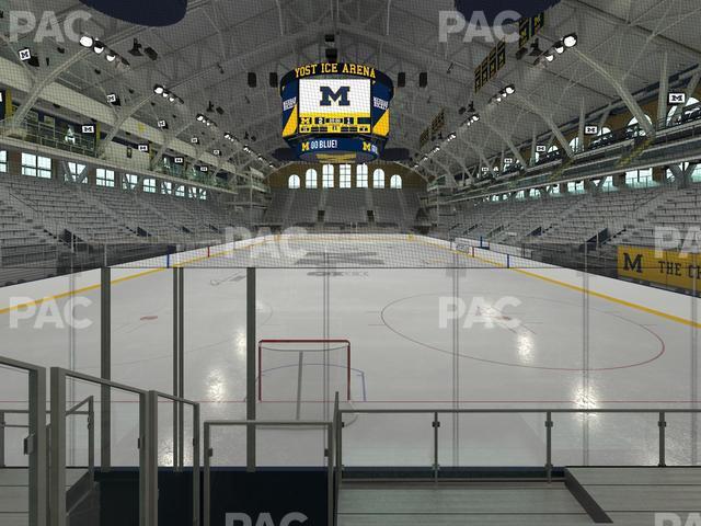 Yost Arena - Section 12 Seat View Yost Arena - Section 12 Seat View