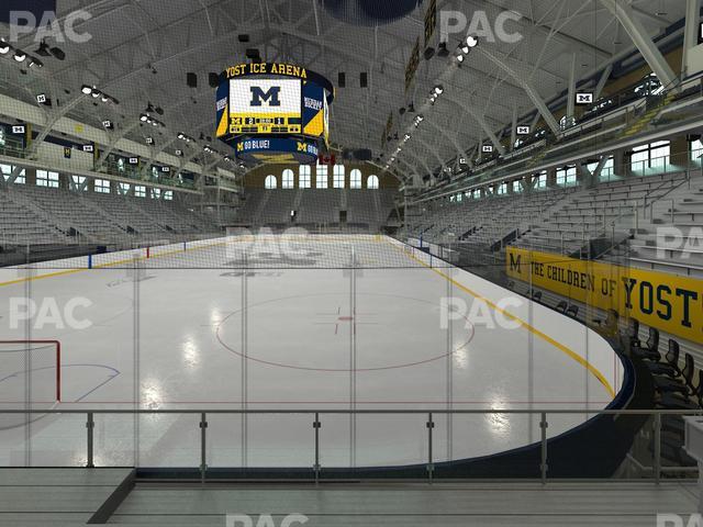 Yost Arena - Section 13 Seat View Yost Arena - Section 13 Seat View