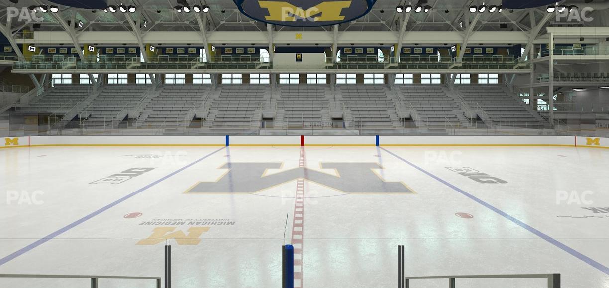 Yost Arena - Section 19 Seat View