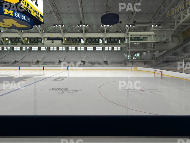 Yost Arena - Section 21 Seat View Yost Arena - Section 21 Seat View