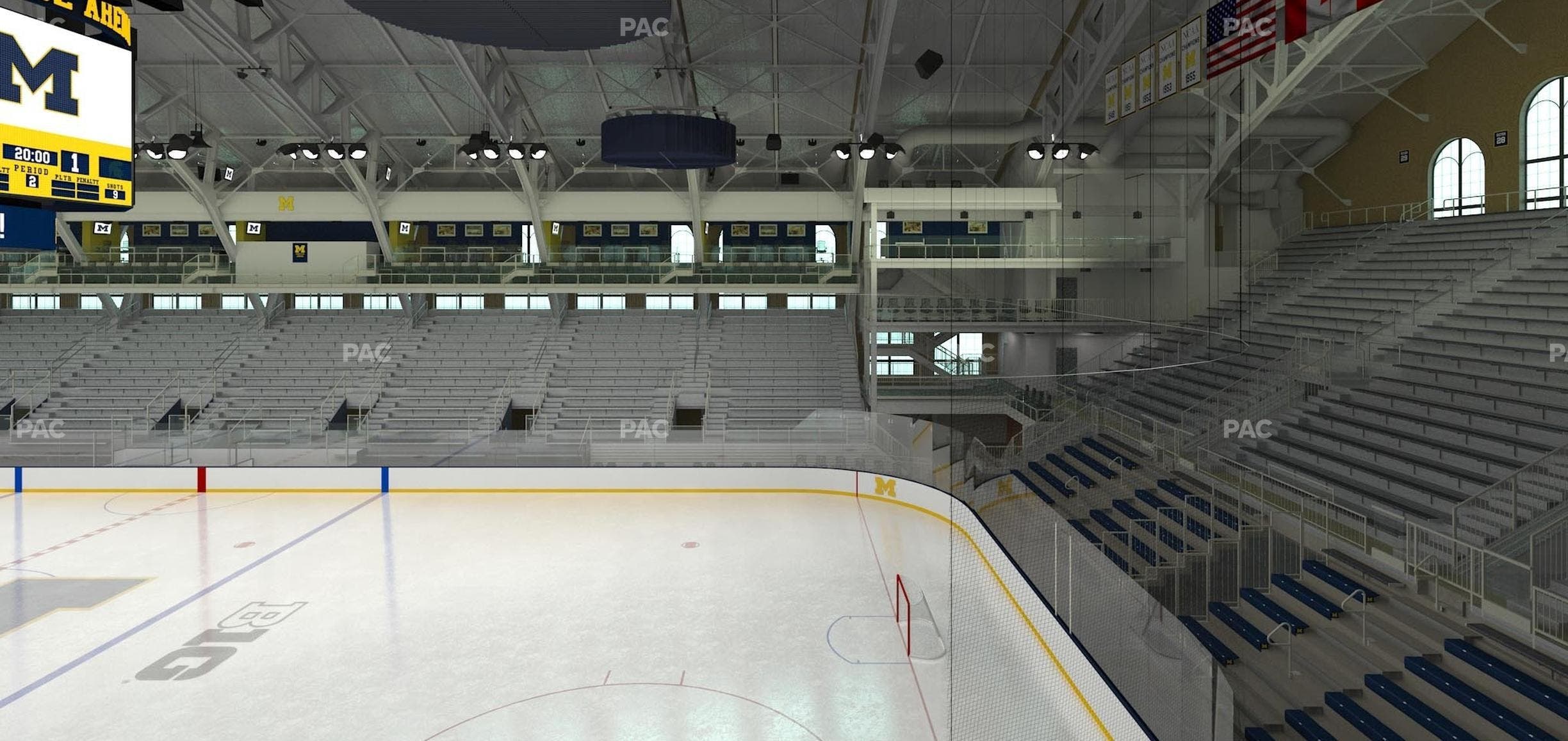 Yost Arena - Section 212 Seat View