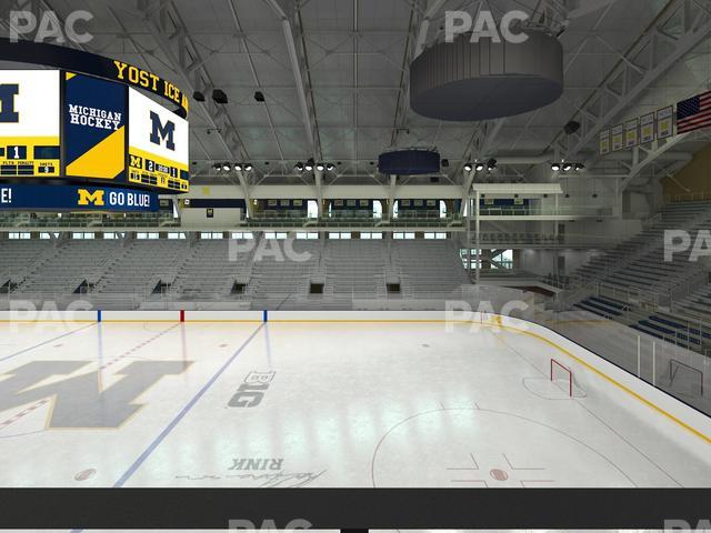 Yost Arena - Section 213 Seat View Yost Arena - Section 213 Seat View