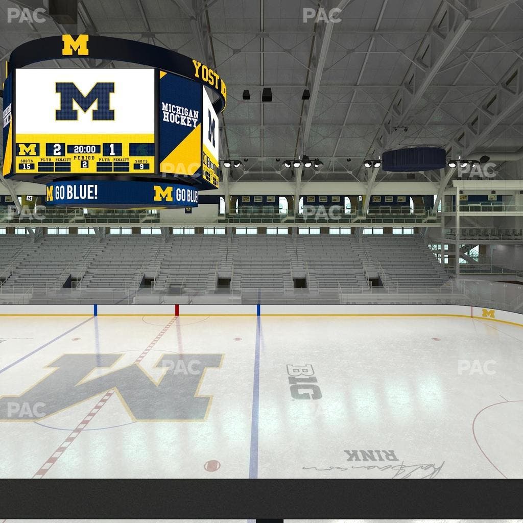 Yost Arena - Section 214 Seat View