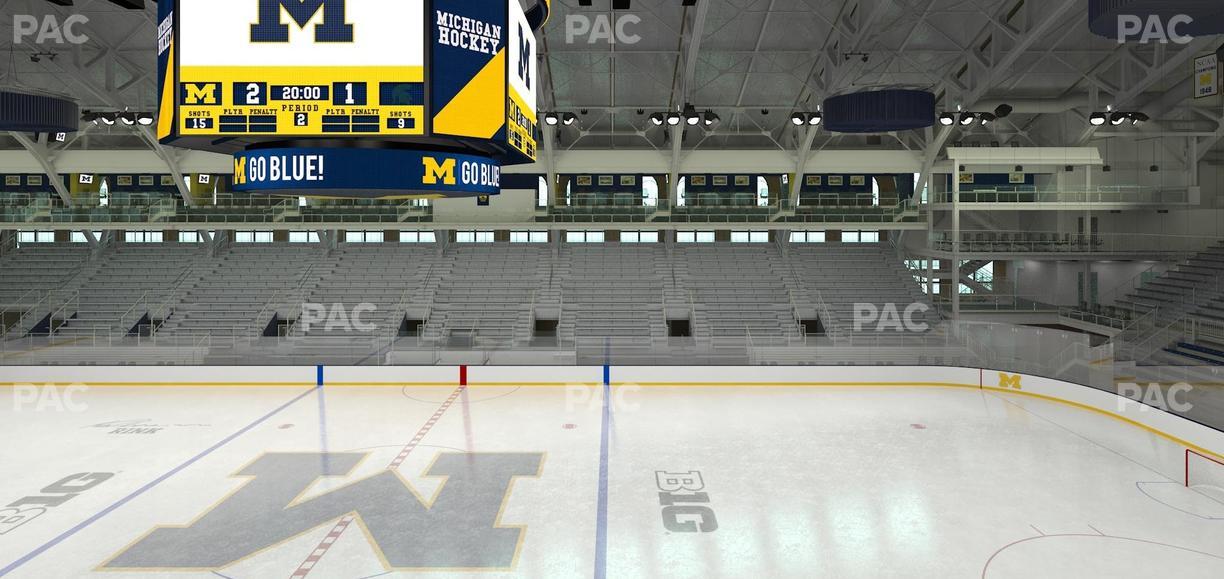 Yost Arena - Section 214 Seat View