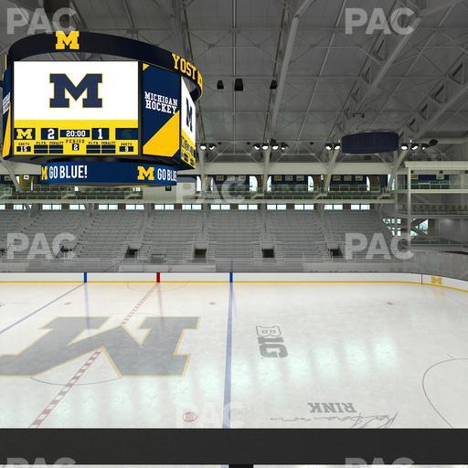 Yost Arena - Section 214 Seat View