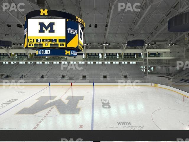 Yost Arena - Section 214 Seat View