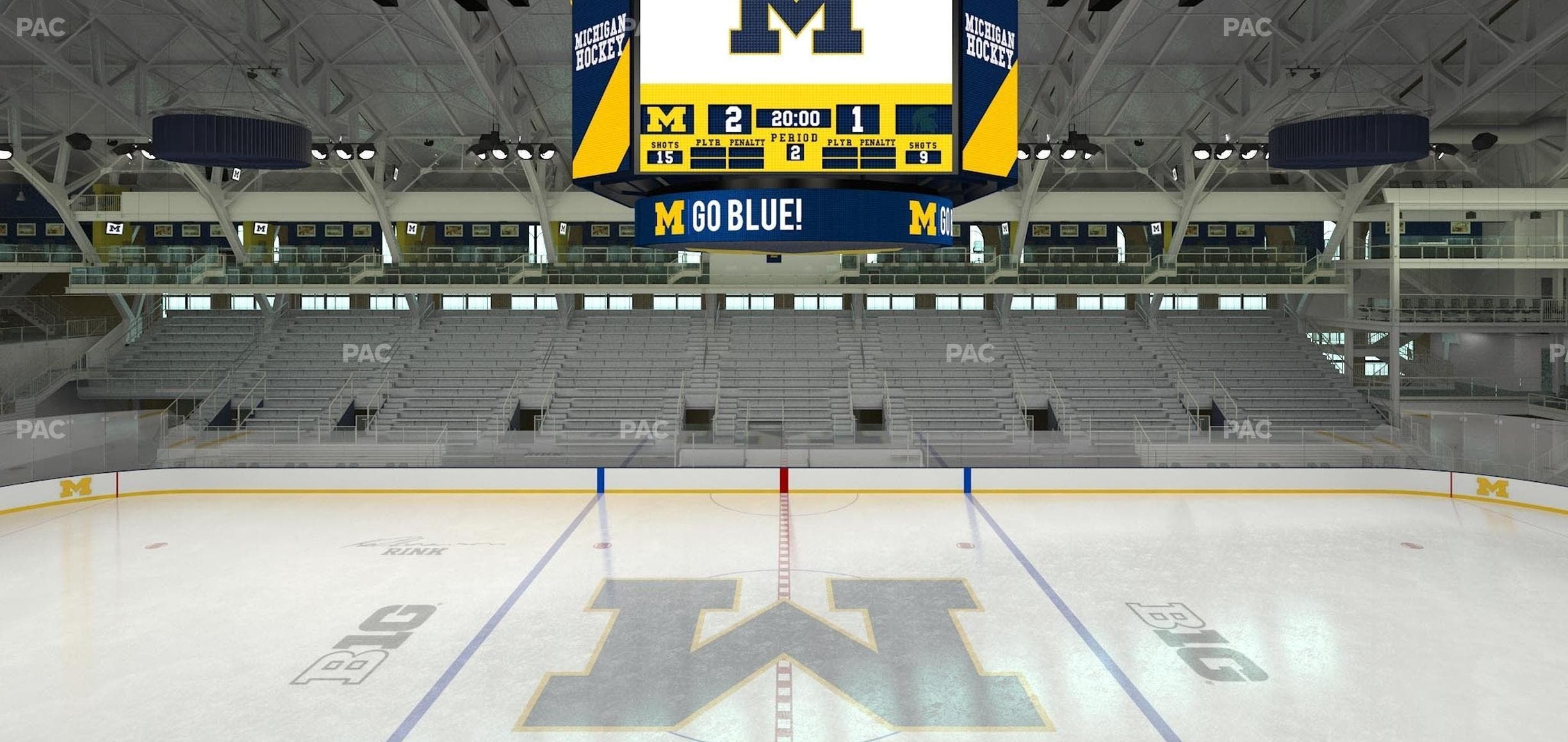 Yost Arena - Section 215 Seat View