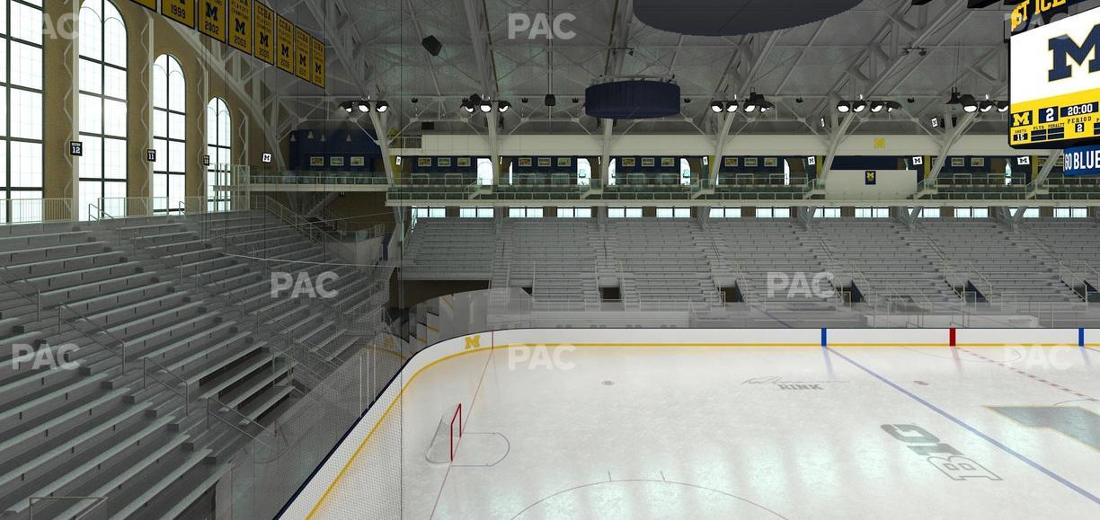 Yost Arena - Section 218 Seat View
