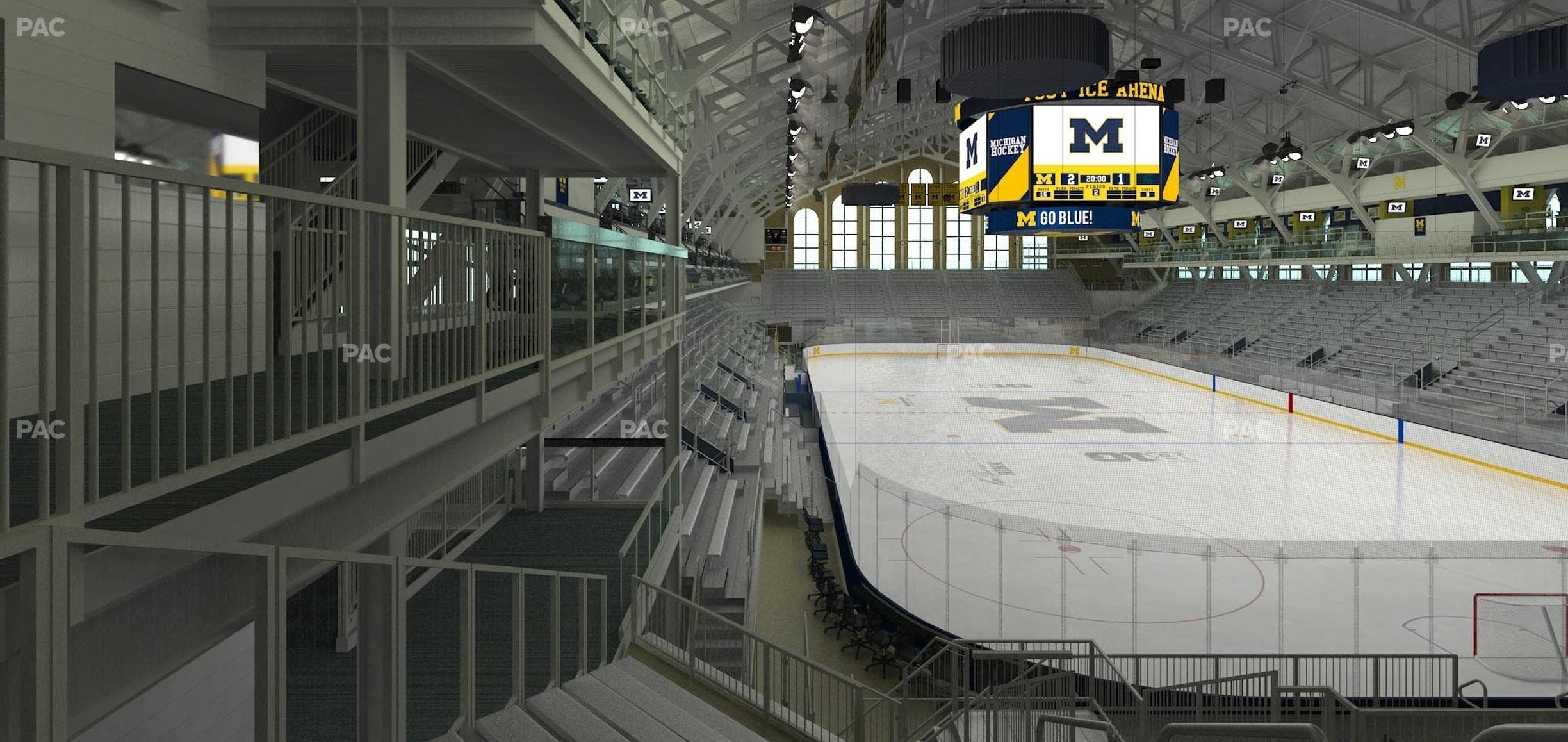 Yost Arena - Section 23 Seat View