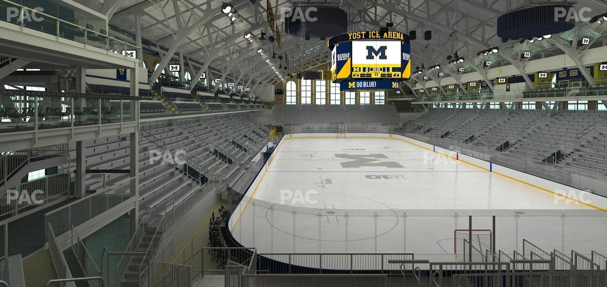 Yost Arena - Section 24 Seat View