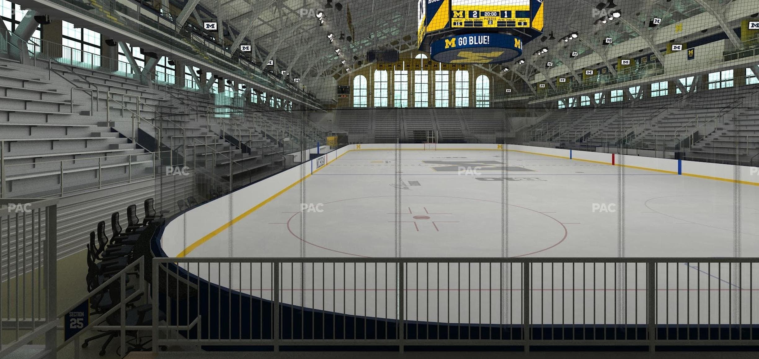 Yost Arena - Section 25 Seat View