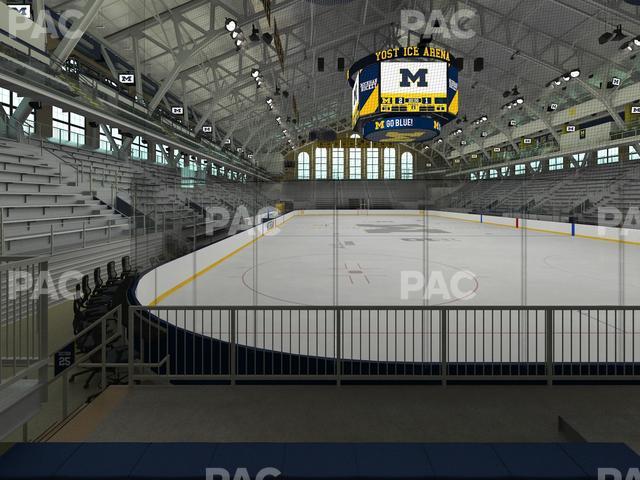 Yost Arena - Section 25 Seat View Yost Arena - Section 25 Seat View