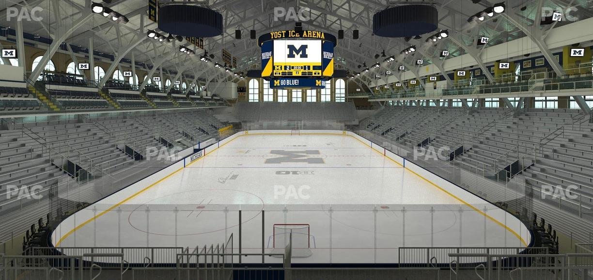 Yost Arena - Section 26 Seat View
