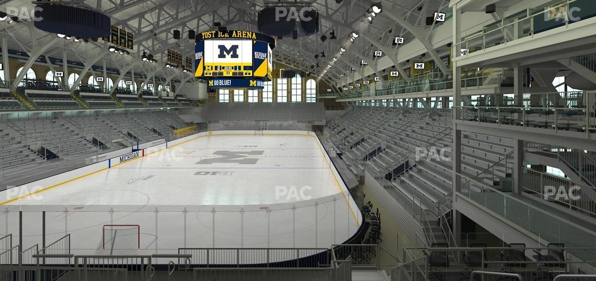 Yost Arena - Section 28 Seat View