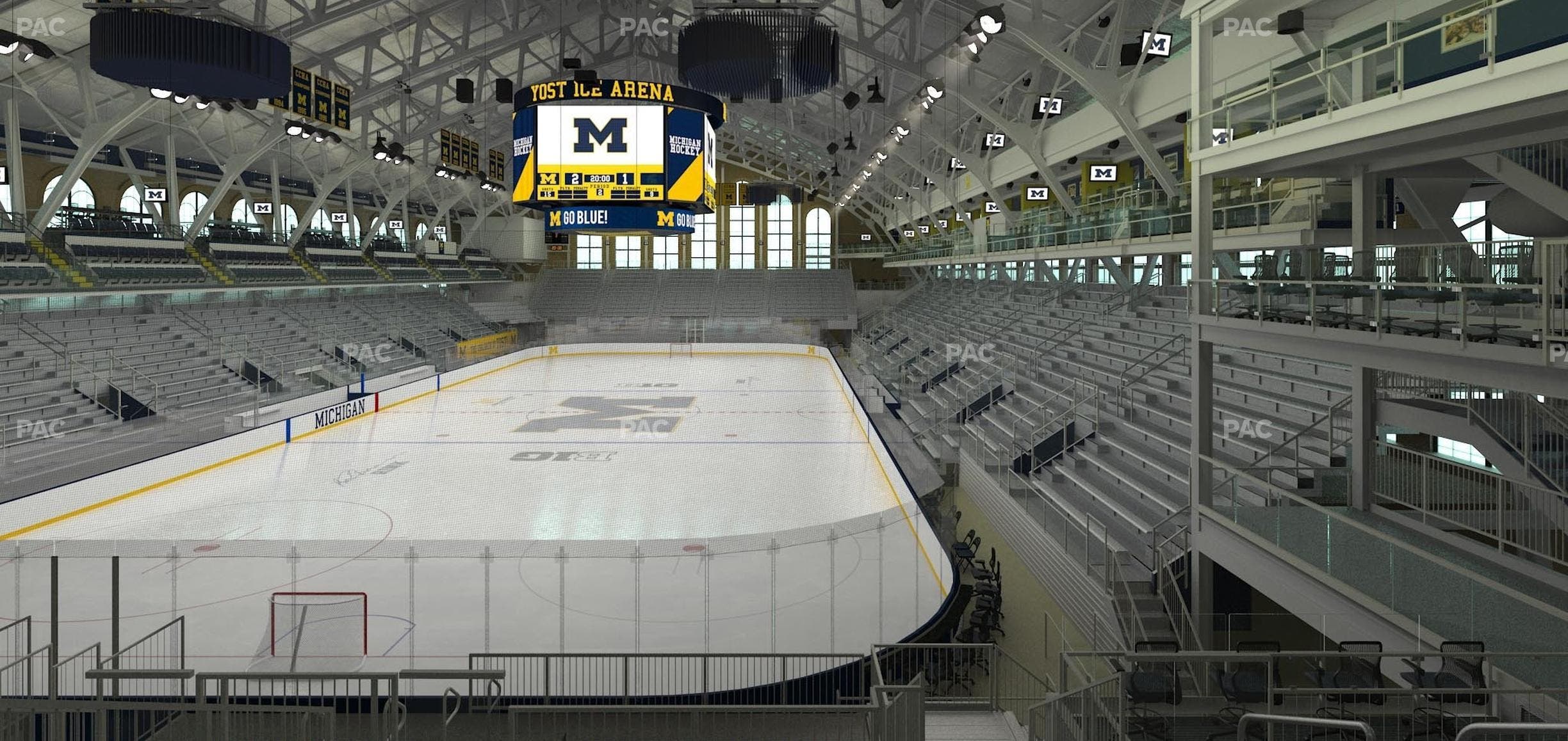 Yost Arena - Section 28 Seat View