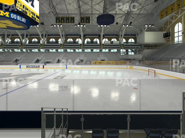 Yost Arena - Section 6 Seat View Yost Arena - Section 6 Seat View