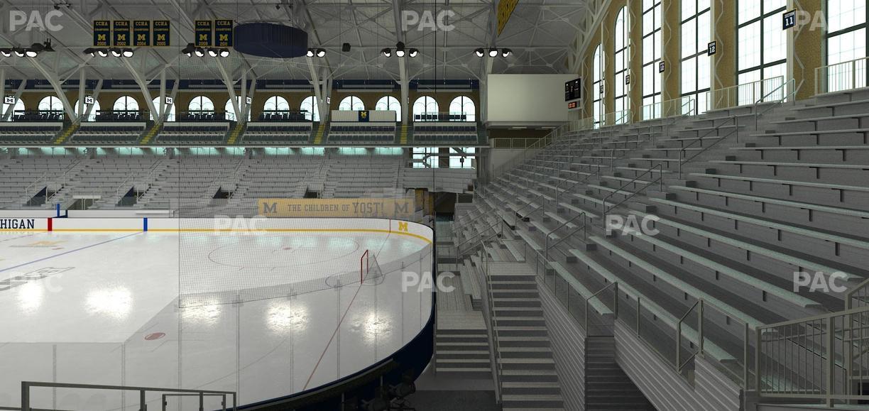 Yost Arena - Section 8 Seat View