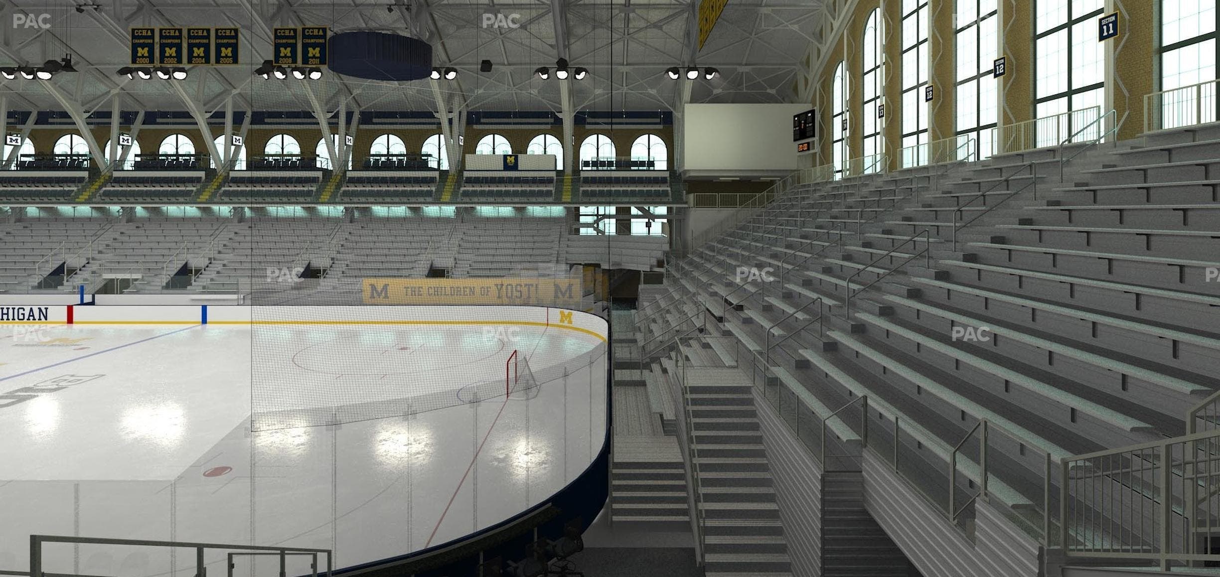Yost Arena - Section 8 Seat View