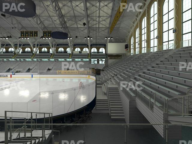 Yost Arena - Section 8 Seat View Yost Arena - Section 8 Seat View