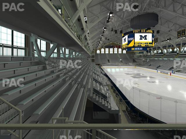 Yost Arena - Section 9 Seat View Yost Arena - Section 9 Seat View