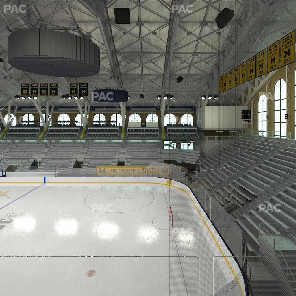Yost Arena - Section Champions Box D Seat View