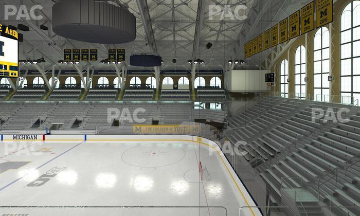 Yost Arena - Section Champions Box D Seat View