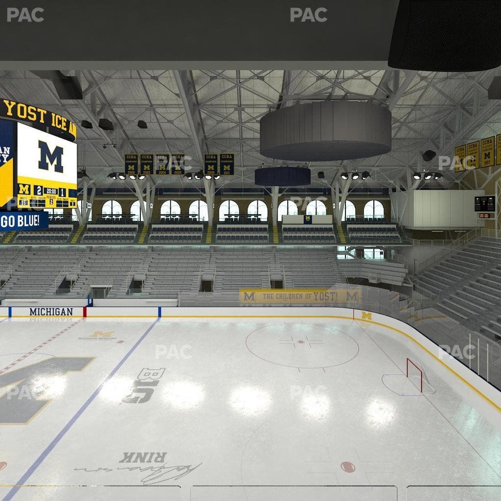 Yost Arena - Section Champions Box E Seat View