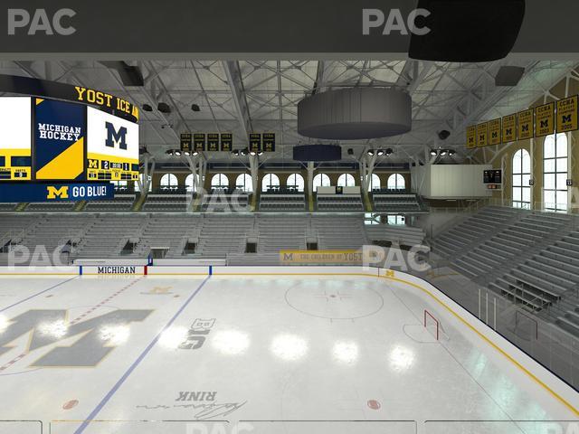 Yost Arena - Section Champions Box E Seat View Yost Arena - Section Champions Box E Seat View