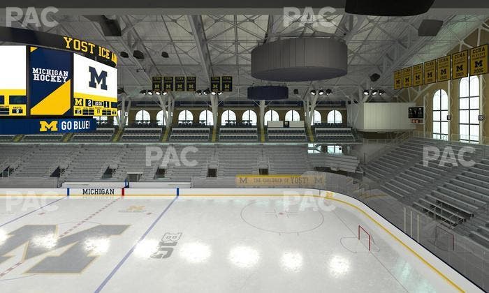 Yost Arena - Section Champions Box E Seat View