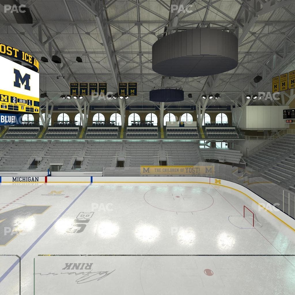 Yost Arena - Section Champions Box F Seat View