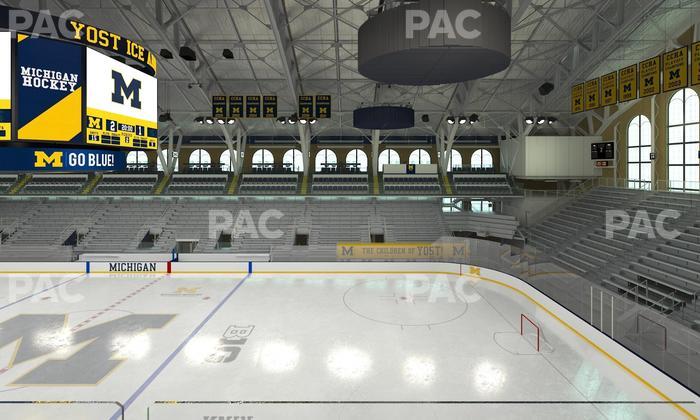 Yost Arena - Section Champions Box F Seat View