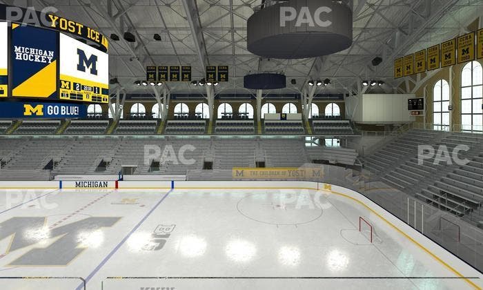 Yost Arena - Section Champions Box F Seat View