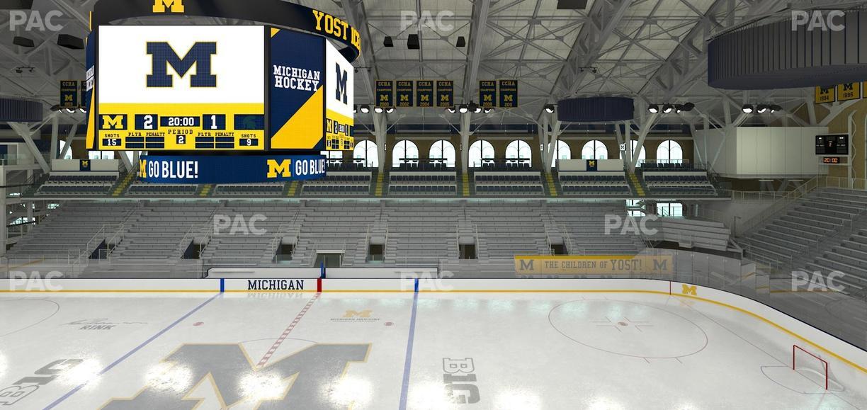 Yost Arena - Section Champions Box G Seat View