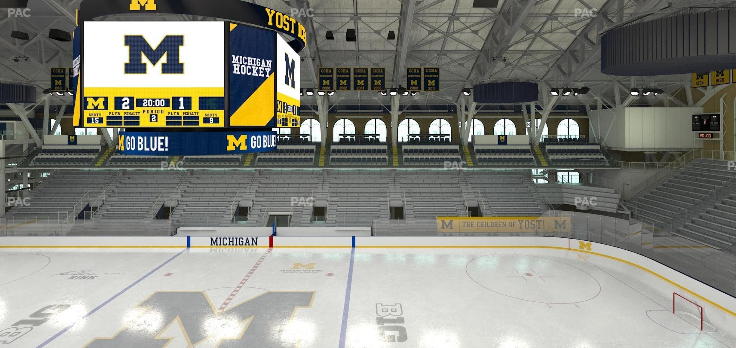Yost Arena - Section Champions Box G Seat View
