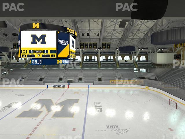 Yost Arena - Section Champions Box G Seat View Yost Arena - Section Champions Box G Seat View