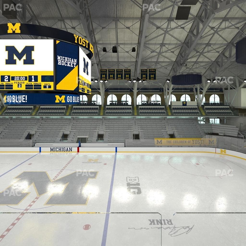 Yost Arena - Section Champions Box H Seat View