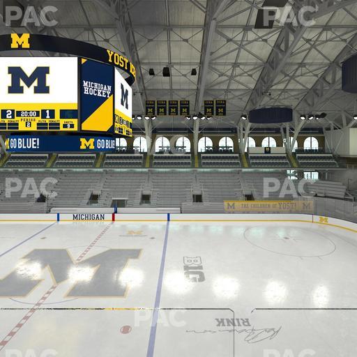 Yost Arena - Section Champions Box H Seat View