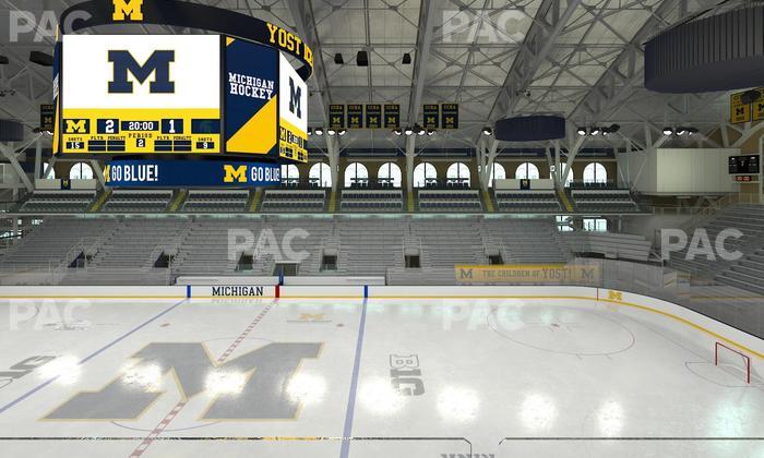 Yost Arena - Section Champions Box H Seat View