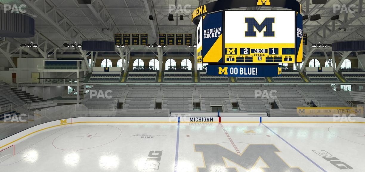 Yost Arena - Section Champions Box I Seat View