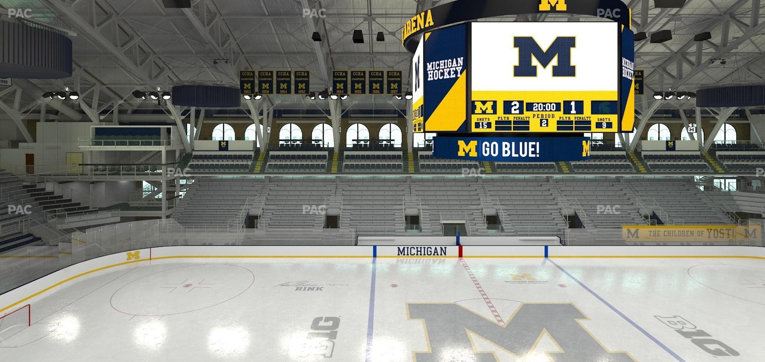 Yost Arena - Section Champions Box I Seat View