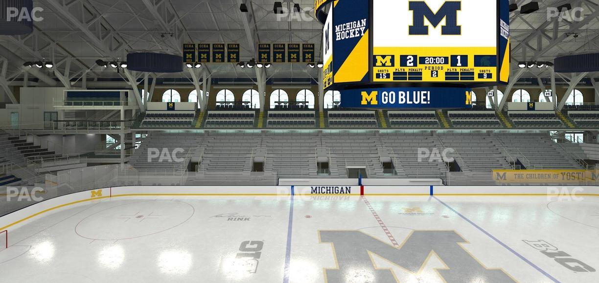 Yost Arena - Section Champions Box J Seat View