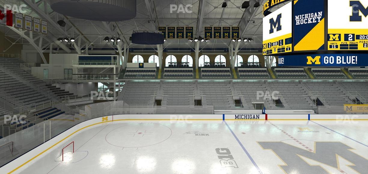 Yost Arena - Section Champions Box L Seat View