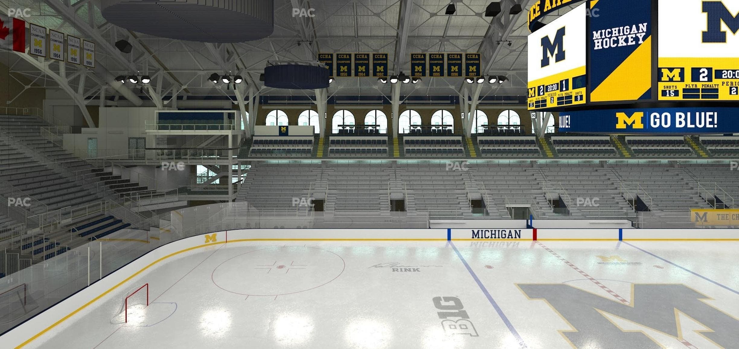 Yost Arena - Section Champions Box L Seat View